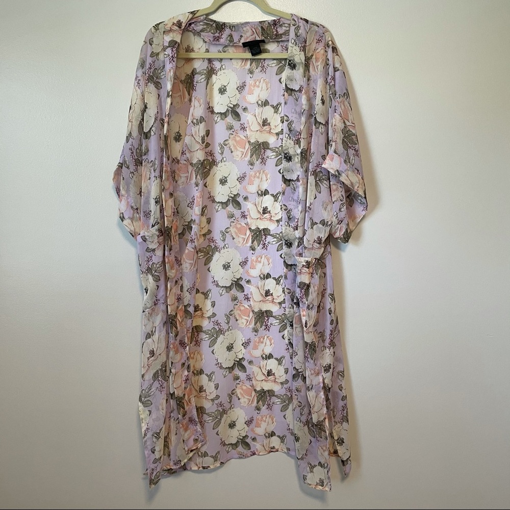 Floral Kimono/coverup